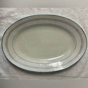 Vintage fine bone china platter. Made in Portugal. Circular in 1890’s.